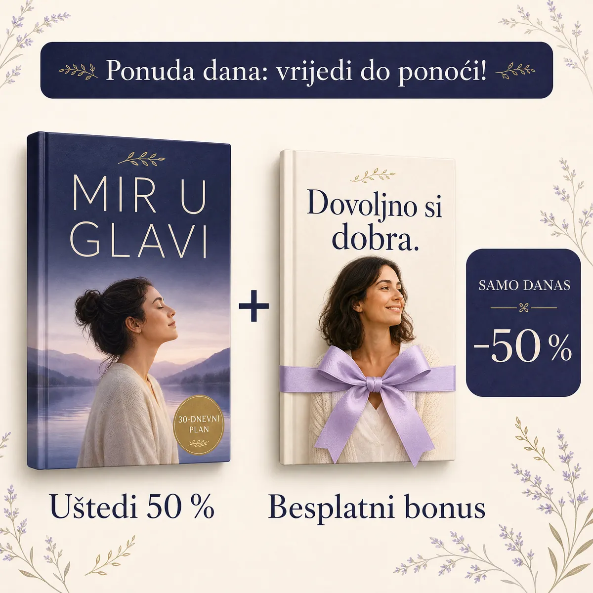 Ponuda dana: uštedi 50 % i besplatni bonus